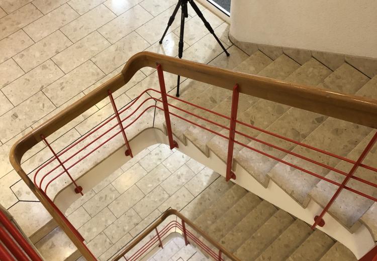 3D Massaufnahme Treppengeländer